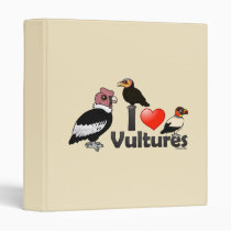 I Love Vultures (South America) Avery Signature Binder 8.5x11