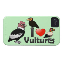 I Love Vultures (South America) Case-Mate iPhone 4 Barely There Universal Case