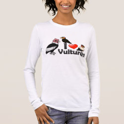 I Love Vultures (South America) Women's Basic Long Sleeve T-Shirt