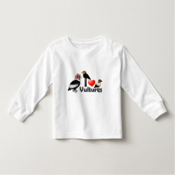 I Love Vultures (South America) Toddler Long Sleeve T-Shirt