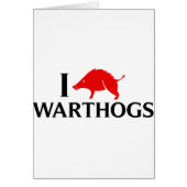 I Love Warthogs (Front)