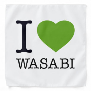I LOVE WASABI BANDANA