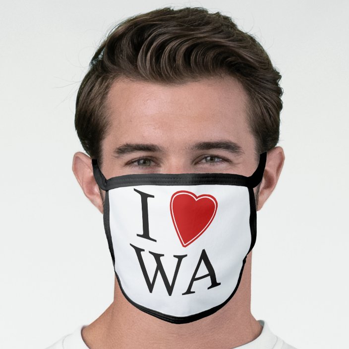 I Love Washington Cloth Face Mask