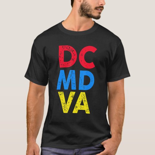 I Love Washington D C DMV Native 2 T_Shirt
