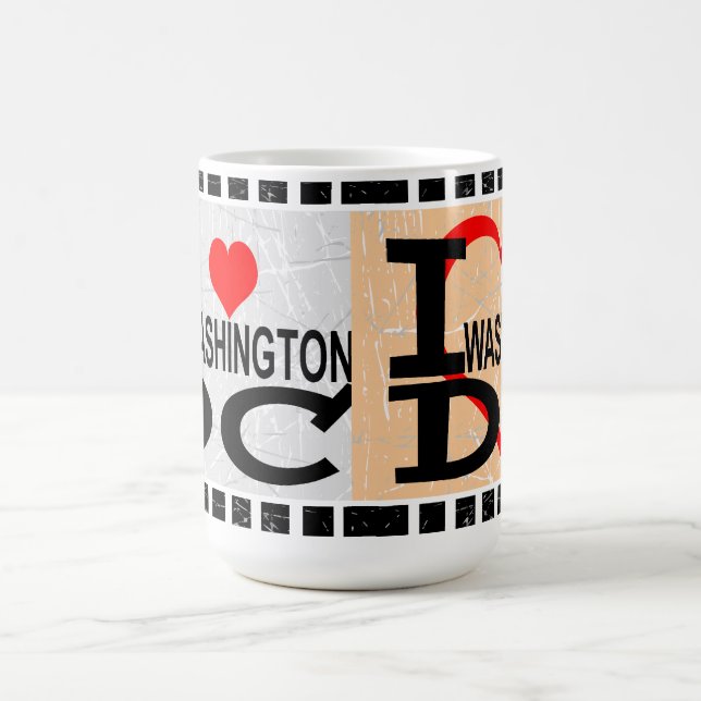 I love Washington D.C   - Mugs (Center)