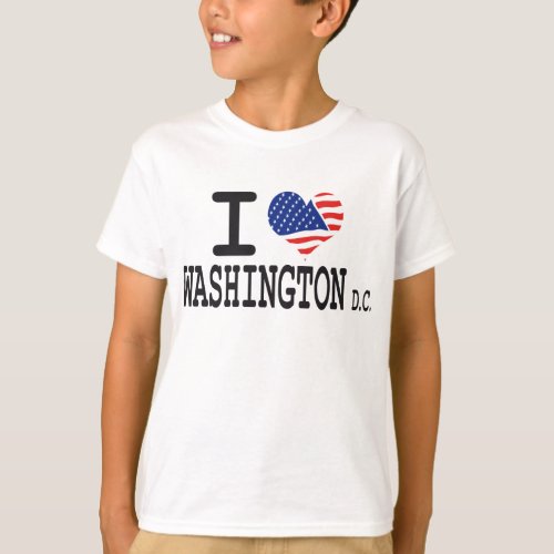 I love Washington dc T_Shirt