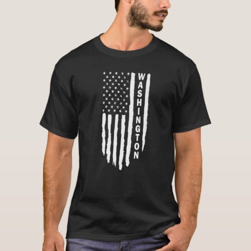 I Love Washington Patriotic Washington Is Home   T_Shirt