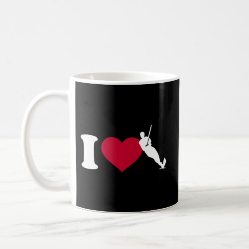 I Love Water Skiing Coffee Mug