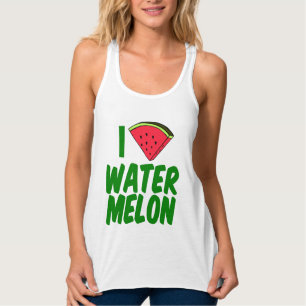I Love Watermelon Cute Summer Tank Top