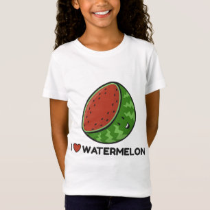 I Love Watermelon Fruit Lovers T-Shirt