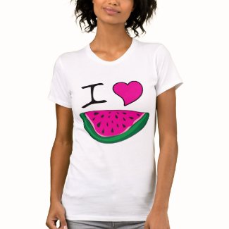 I Love Watermelon Shirt
