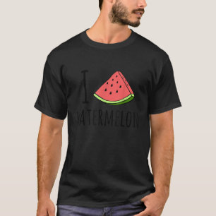 I Love Watermelon Shirt Watermelon Lover Shirt