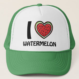 I love Watermelon Trucker Hat