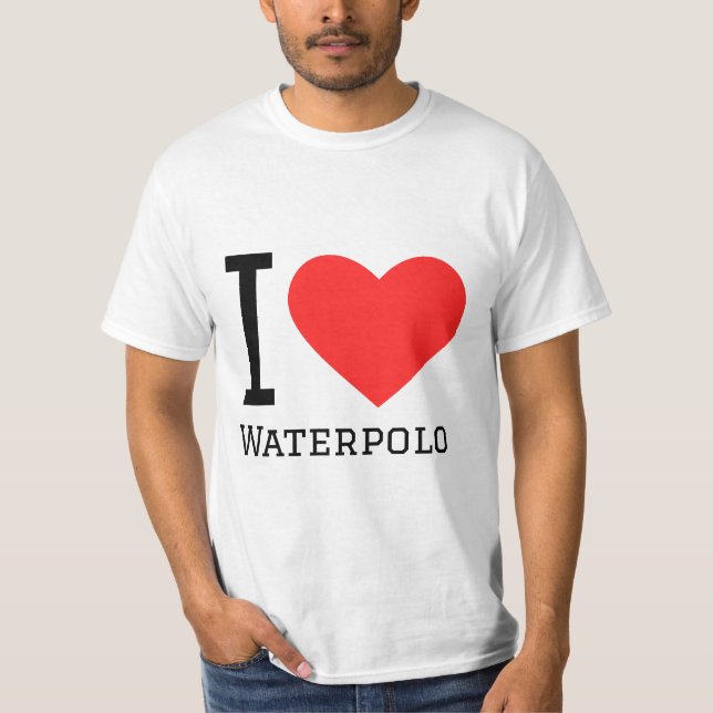 I love waterpolo T-Shirt (Front)