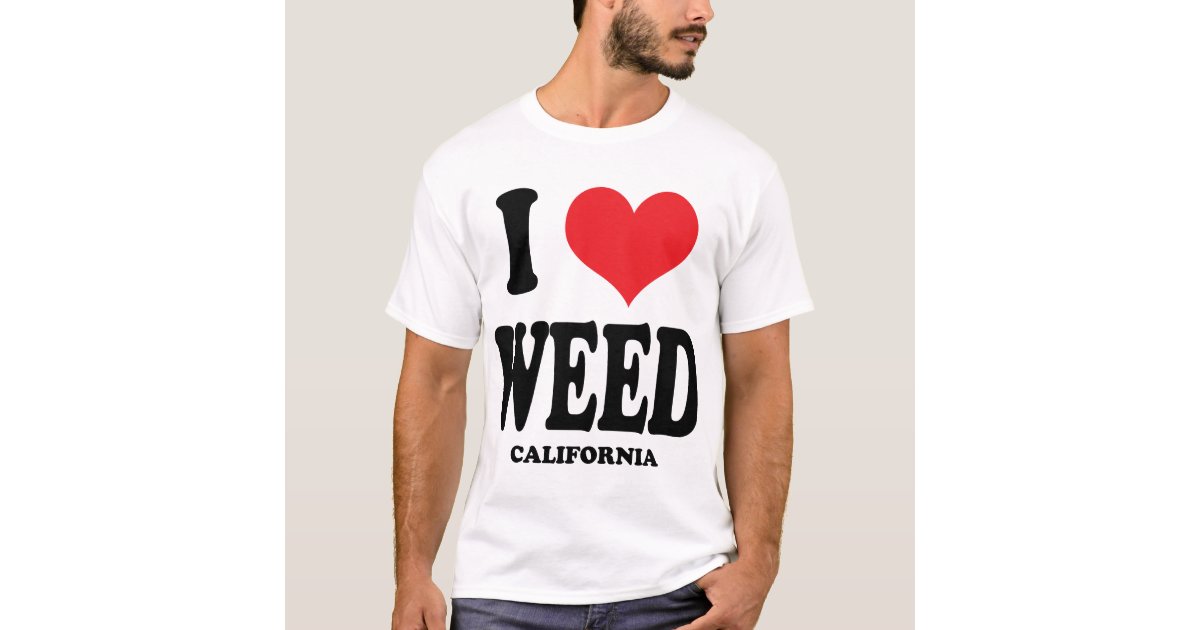 I Love Weed T-Shirt