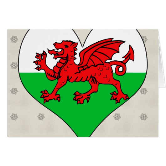 I Love Welsh Cards (Front Horizontal)