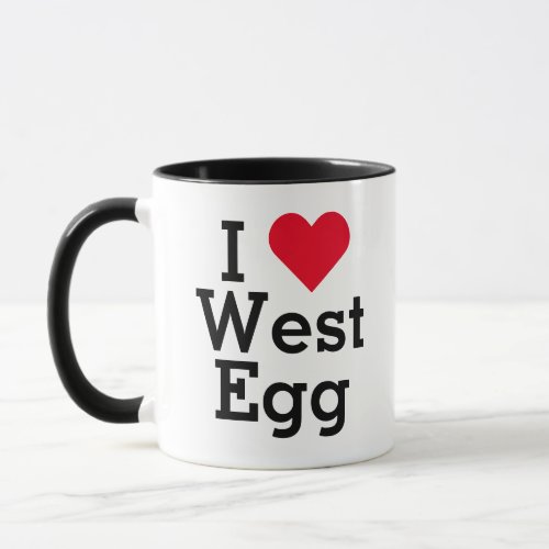 I Love West Egg Mug