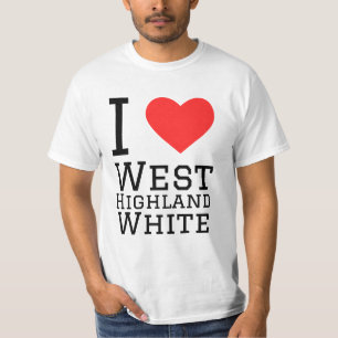 I love west highland white T-Shirt