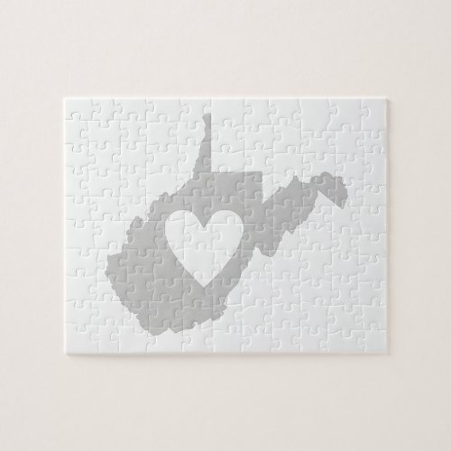 I Love West Virginia Jigsaw Puzzle