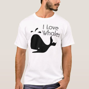 I Love Whales Tee