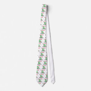 I Love Whales Tie