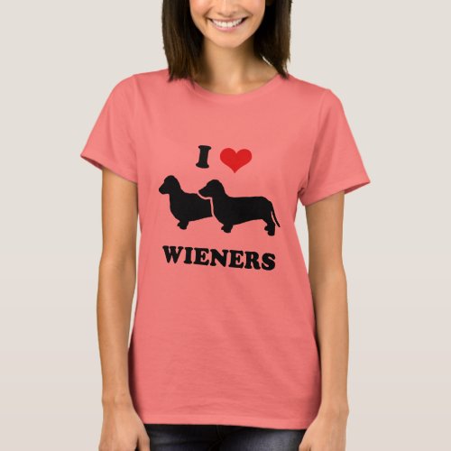 I love wieners T_Shirt