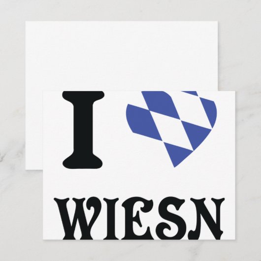 I love wiesn icon (Front/Back)
