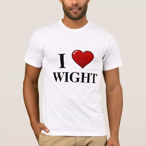 I Love Wight T_Shirt