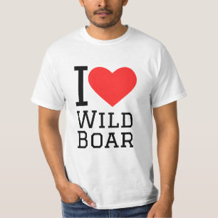 I love wild boar T-Shirt
