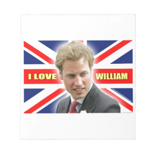 I Love William Notepad