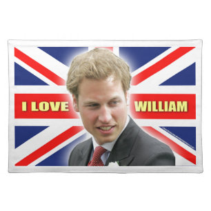 I Love William Placemat