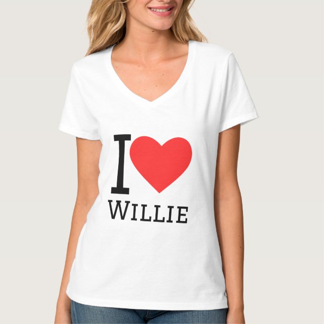 I love willie T-Shirt (Front)