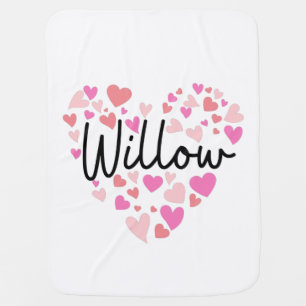 I love Willow Baby Blanket