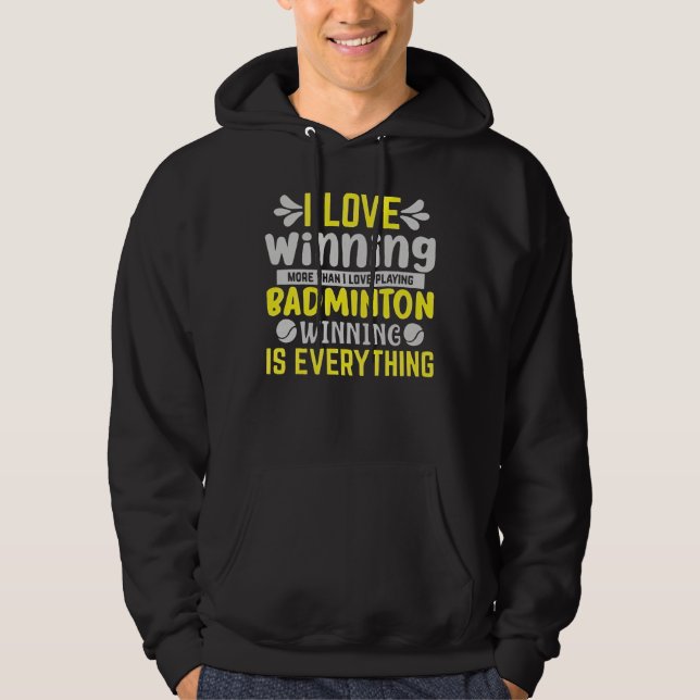 I love Winning Hoodie (Front)