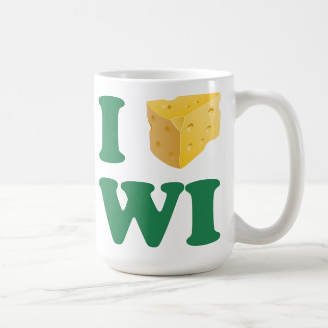 I Love Wisconsin Mug (Right)