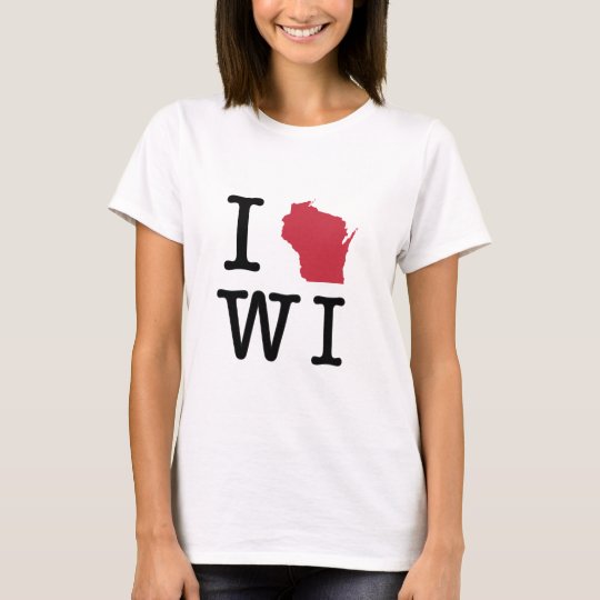 I Love Wisconsin T-Shirt