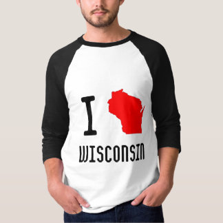 I Love Wisconsin T-Shirt