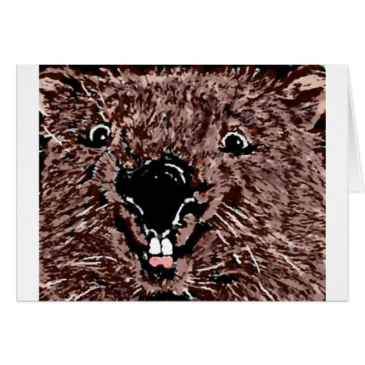 I LOVE WOMBATS CARDS (Front Horizontal)