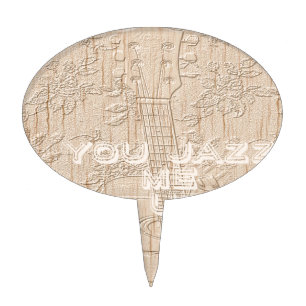 I love wood going brown Hakuna Matata Cake Topper