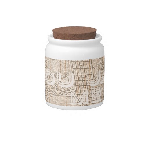 I love wood going brown Hakuna Matata Candy Jar