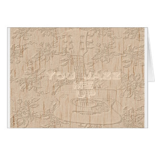 I love wood going brown Hakuna Matata Cards