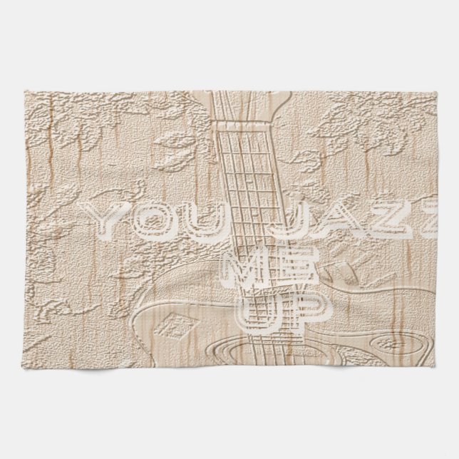 I love wood going brown Hakuna Matata Kitchen Towel (Horizontal)