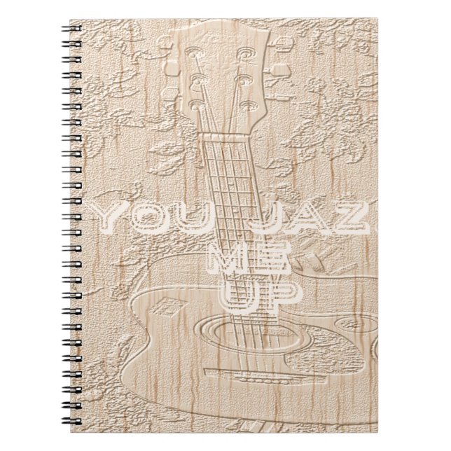 I love wood going brown Hakuna Matata Notebook (Front)