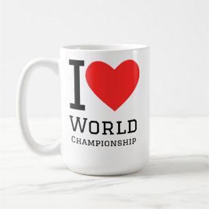 I love world championship coffee mug
