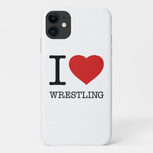 I love Wrestling iPhone 11 Case