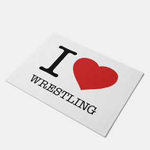 I love Wrestling Doormat