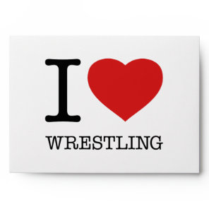 I love Wrestling Envelope