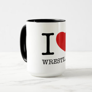 I love Wrestling Mug