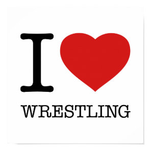 I love Wrestling Poster