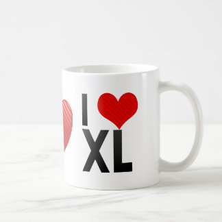I Love XL Coffee Mug